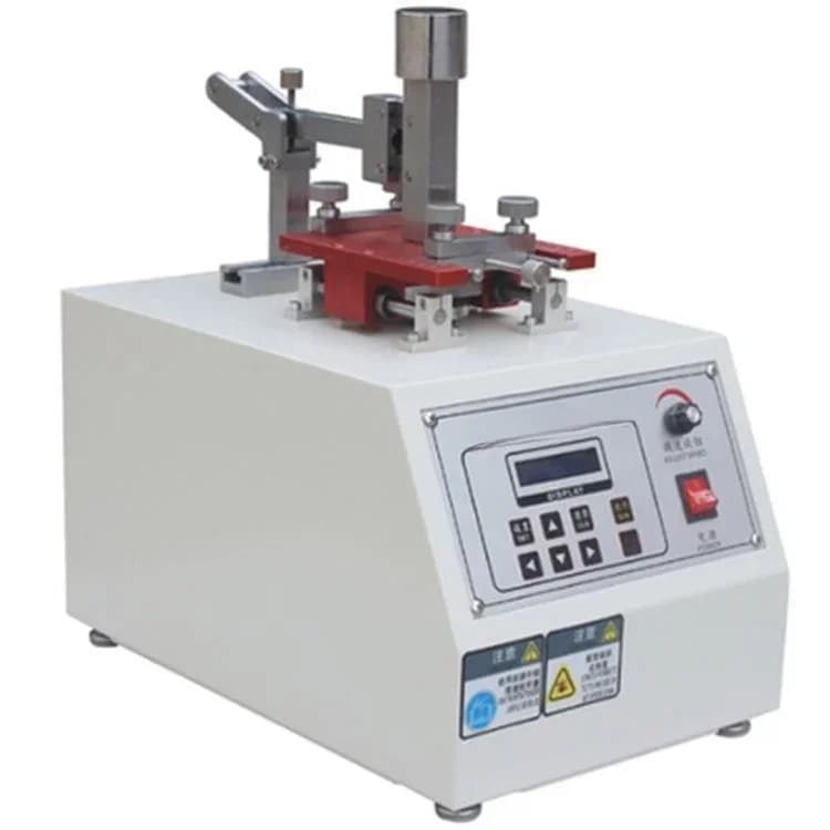 Leather grinding tester, friction color fastness tester, dry and wet decolorization fastness friction test