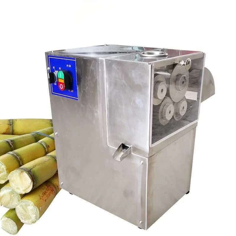 Sugarcane Juicer Commercial Four Roller Sugarcane Machine Stainless Steel