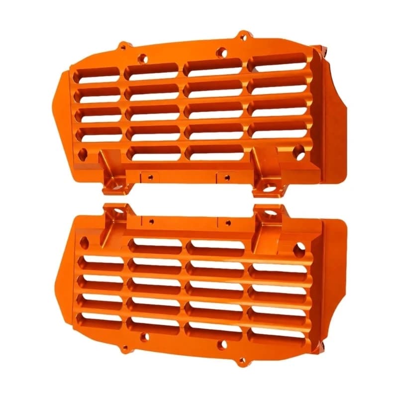 M76E Motorcycle Radiator Guard Set with Left and Right Panels for Sides