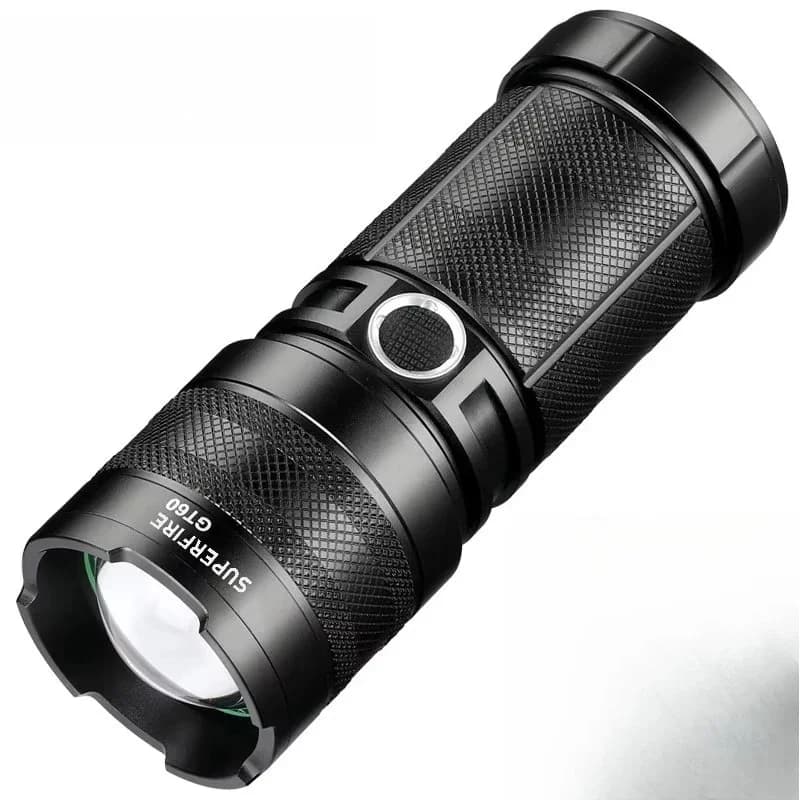 High Power Camp Waterproof Flash Set Powerful Rechargeable Battery Tactical Flashlight
