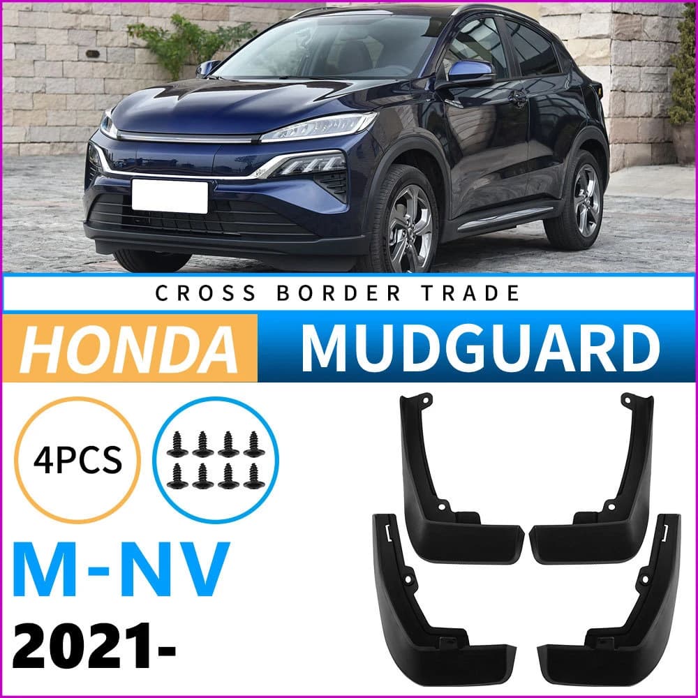 Mudflaps Mudguards Fit for Honda M-NV MNV 2021  Mudguards Tire Fenders Mud Flaps Wheel Guards Accessories 4x Tyre