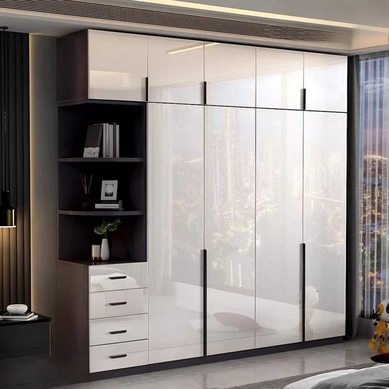 Partitions Storage Wardrobe Clothes Bedroom Modular Open Minimalist Modern Wardrobe Display Nordic Guarda Roupa Guarda Roupa