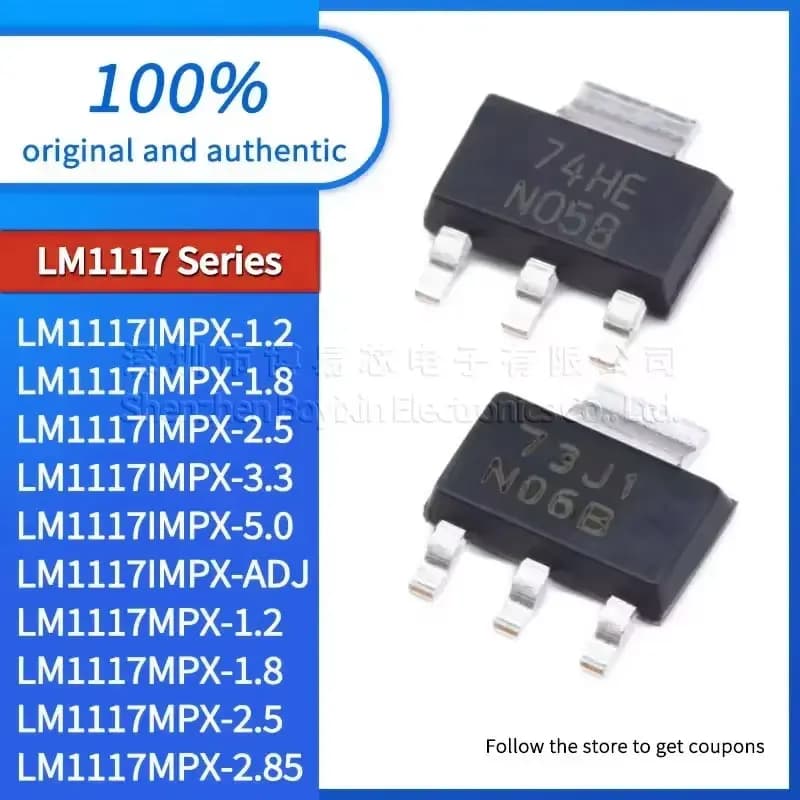 1-5PCS quality assurance LM1117IMPX/IMP/MPX/MP-2.5/3.3/5.0/2.85/ADJ/1.8/1.2/NOPB quality assurance