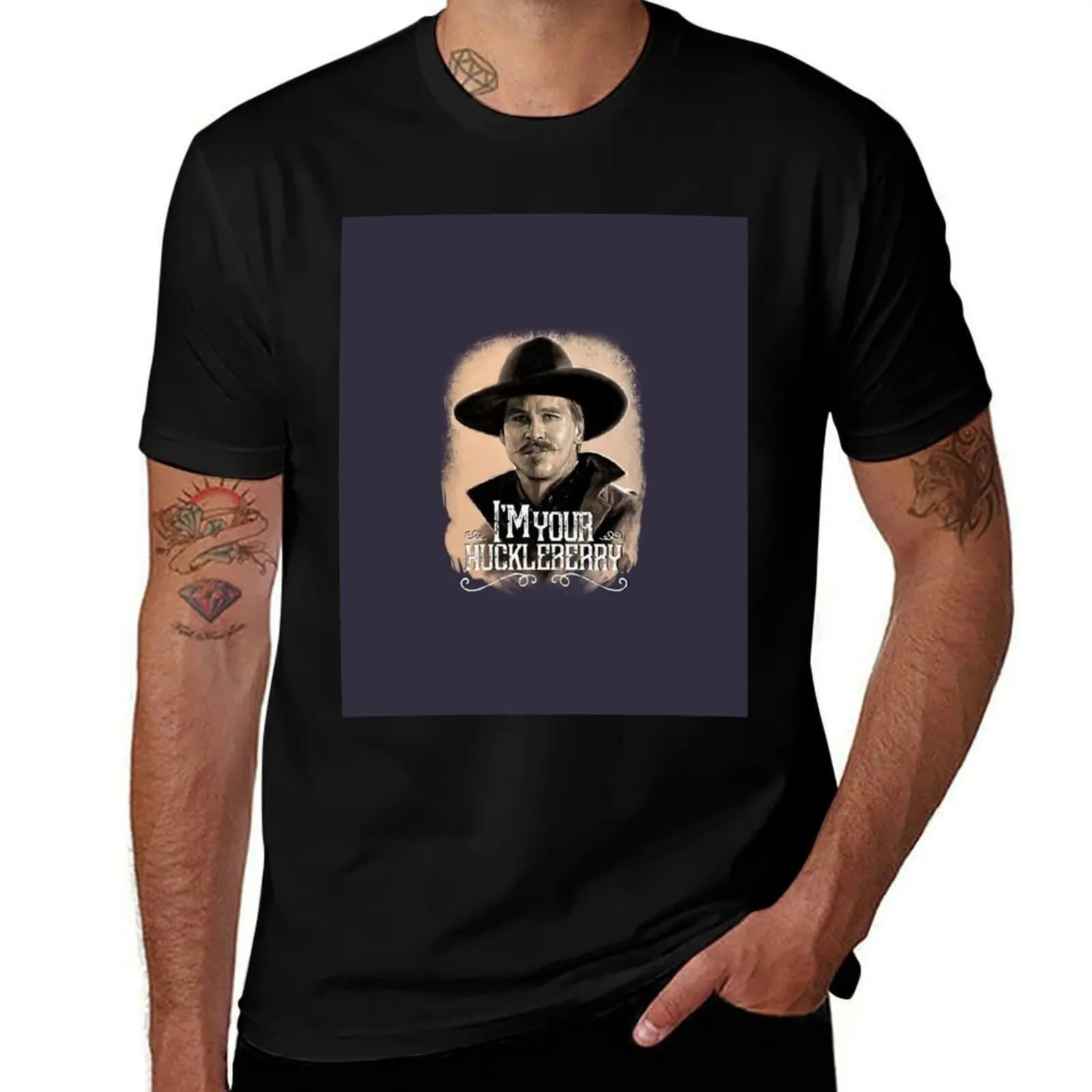 Birthday Gift johnny ringo youre no daisy Forgive me if I don't high five. T-Shirt Casual Soft Cotton Short Sleeve Tee T-Shirt