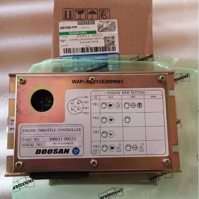 Develon Doosan Daewoo Hyunda I Bob Cat Original Parts Original Engine Throttle Controller 300611-00123,300611-00003,K1003111