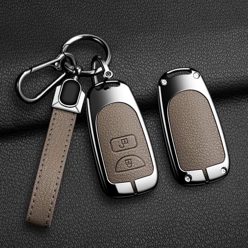 Suitable Car Key Case Cover Holder For Hyundai Kia Tucson Sonata Santa FE Carens 2/3buttons Remote Key Protective Accessories