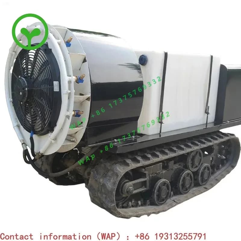 Large-scale crawler self-propelled orchard spraying equipment greenhouse orchard high-efficiency agricultural sprayer