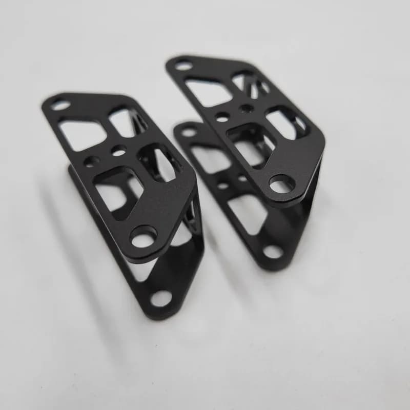 2pcs VZ330 235 3D printer metal aluminum alloy gantry bracket guide rail mounting seat