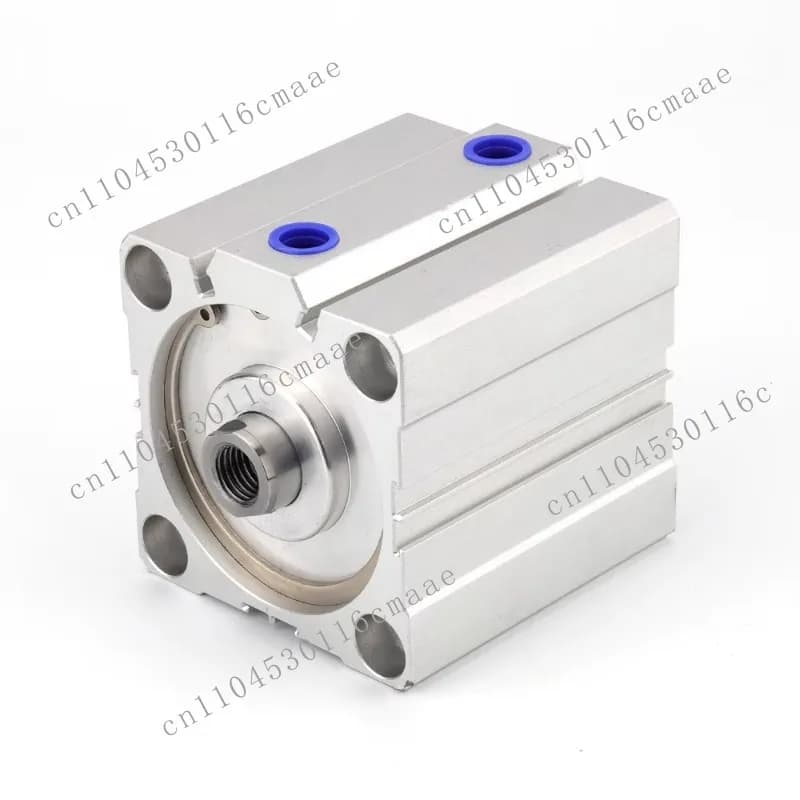 Durable and compact aluminum double-acting piston cylinders with bearings for industrial automation