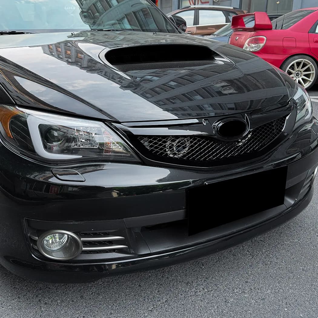 Car Front Bumper Racing Grille For Subaru Impreza WRX STI 2008-2011 Car Front Grill Replacement