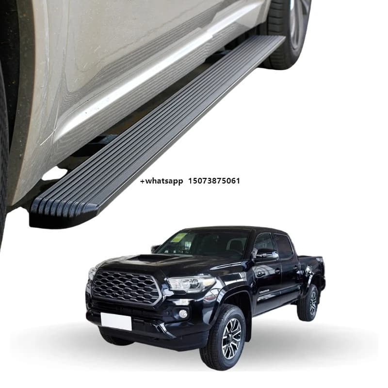 Aluminum Alloy Automatic  Retractable Power Steps for 2022  Tacoma Runnnin Board Side Steps