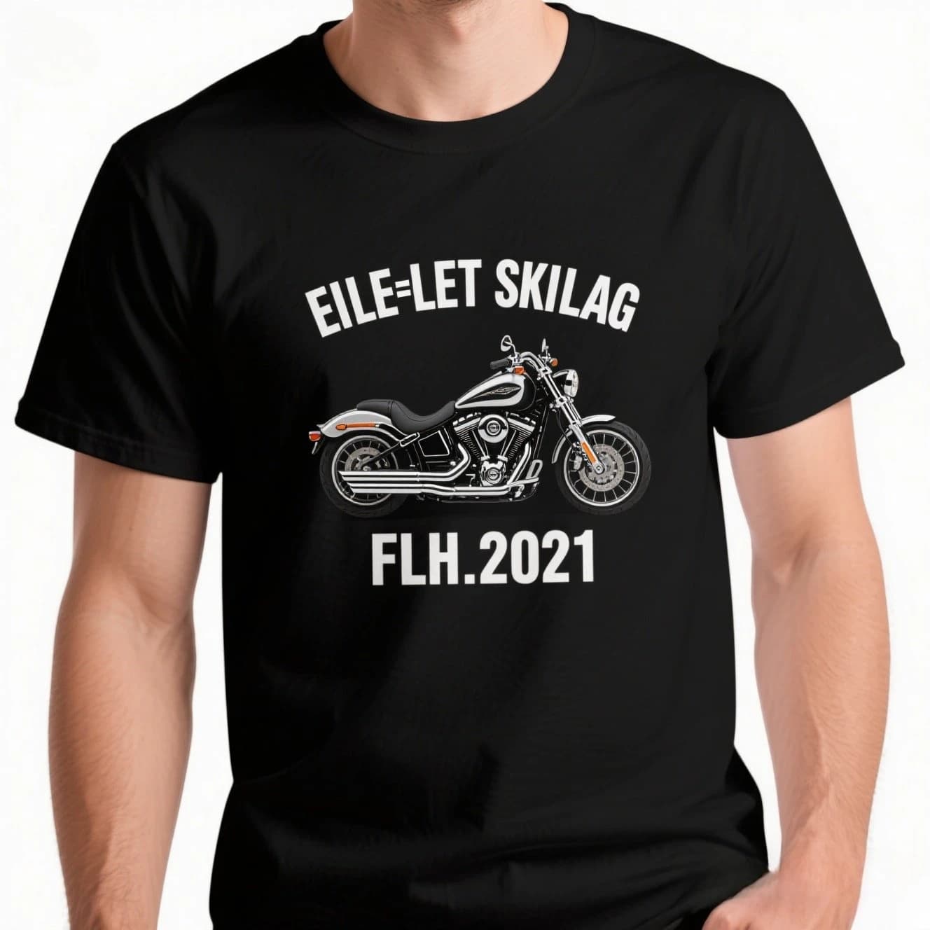 Electra Glide Revival FLH 2021 Motorcycle T-Shirt 100% Cotton O-Neck Short Sleeve Summer Casual Mens T-shirt Size S-3XL