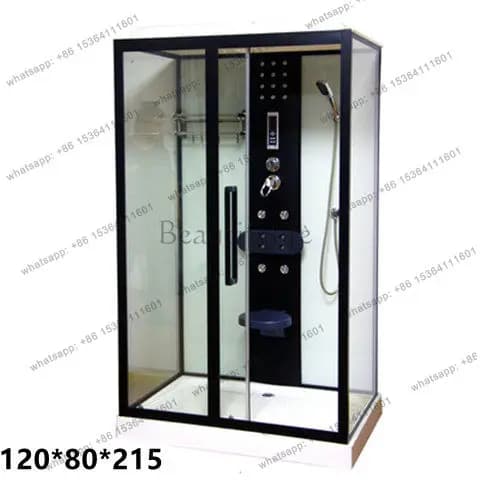 Rectangle shower integrated bathroom integrated household tempered glass partition bath toilet