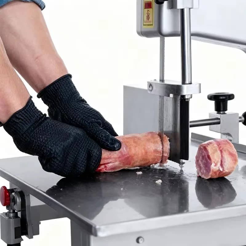 New Commercial Industrial Automatic Electric Frozen Fish Chicken Meat Steak Strips Slicing Stainless Steel Blade Adjustable