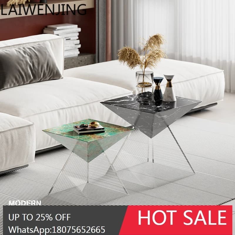 MJY acrylic high-end suspended edge few high-end suspended corner few sofa side cabinet