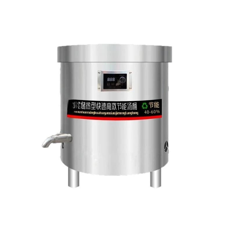 Stainless steel electric heating energy-saving braised meat pot Commercial soup pot Large capacity beef and Electric braised pot