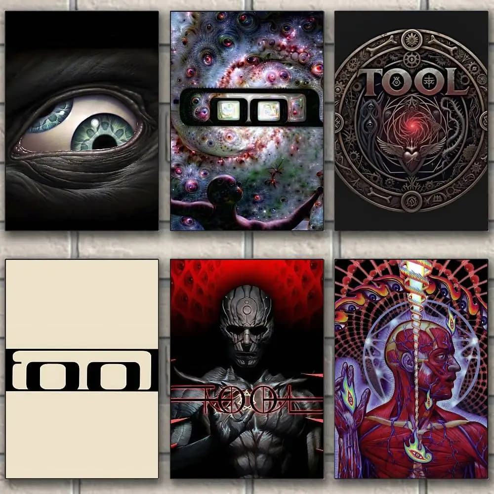 Band T-Tool Schism Classic Poster Wall art print art suitable for living room bedroom bar parlor home decoration gift