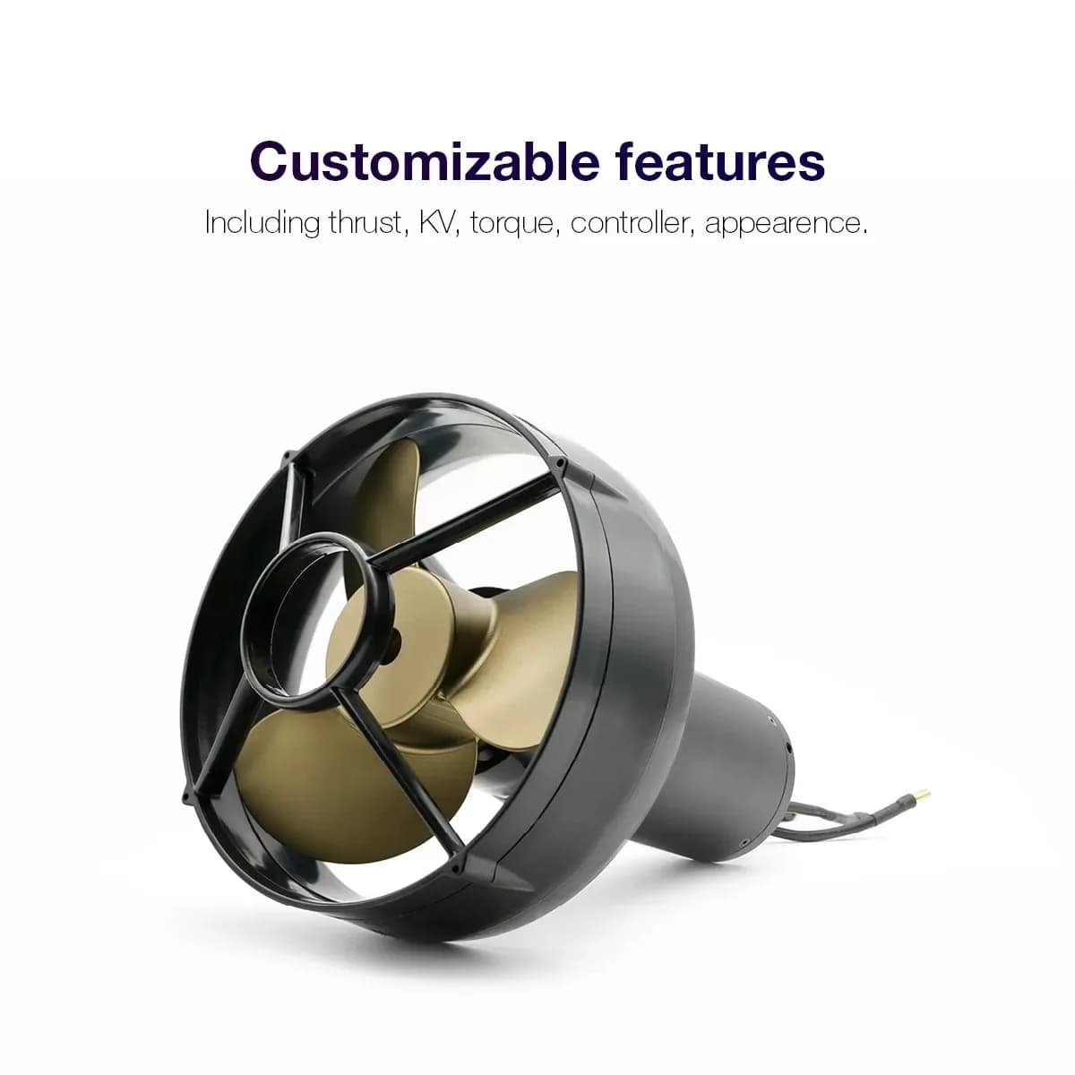 56KG IP68 Underwater Propulsion System DC Brushless Motor ESC Controller Permanent Magnet for Electric Surfboard Jet Boat