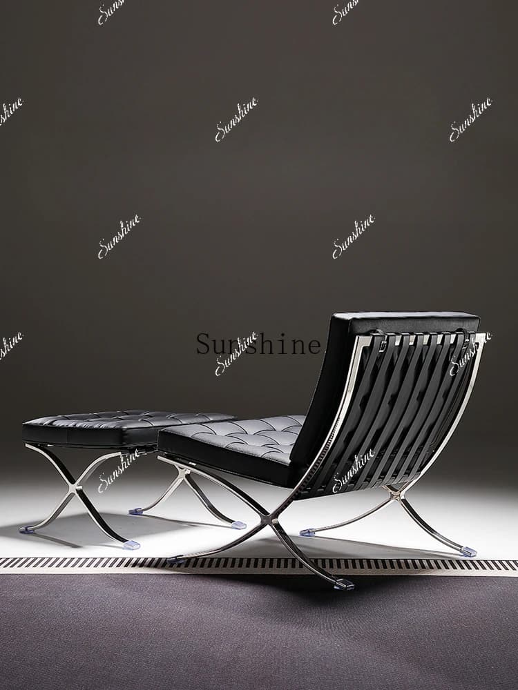 Large and small apartment leisure sofa single industrial style minimalist modern chair  FT