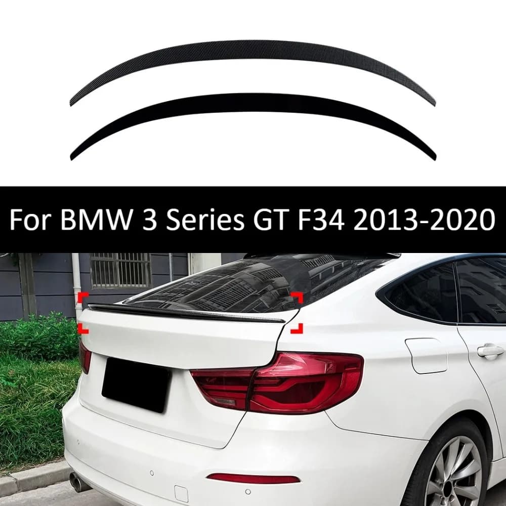 Rear Trunk Spoiler For BMW 3 Series GT F34 2013-2020 Rear Wing Aerodynamic Exterior Styling Car Accessories Auto Tuning Body Kit