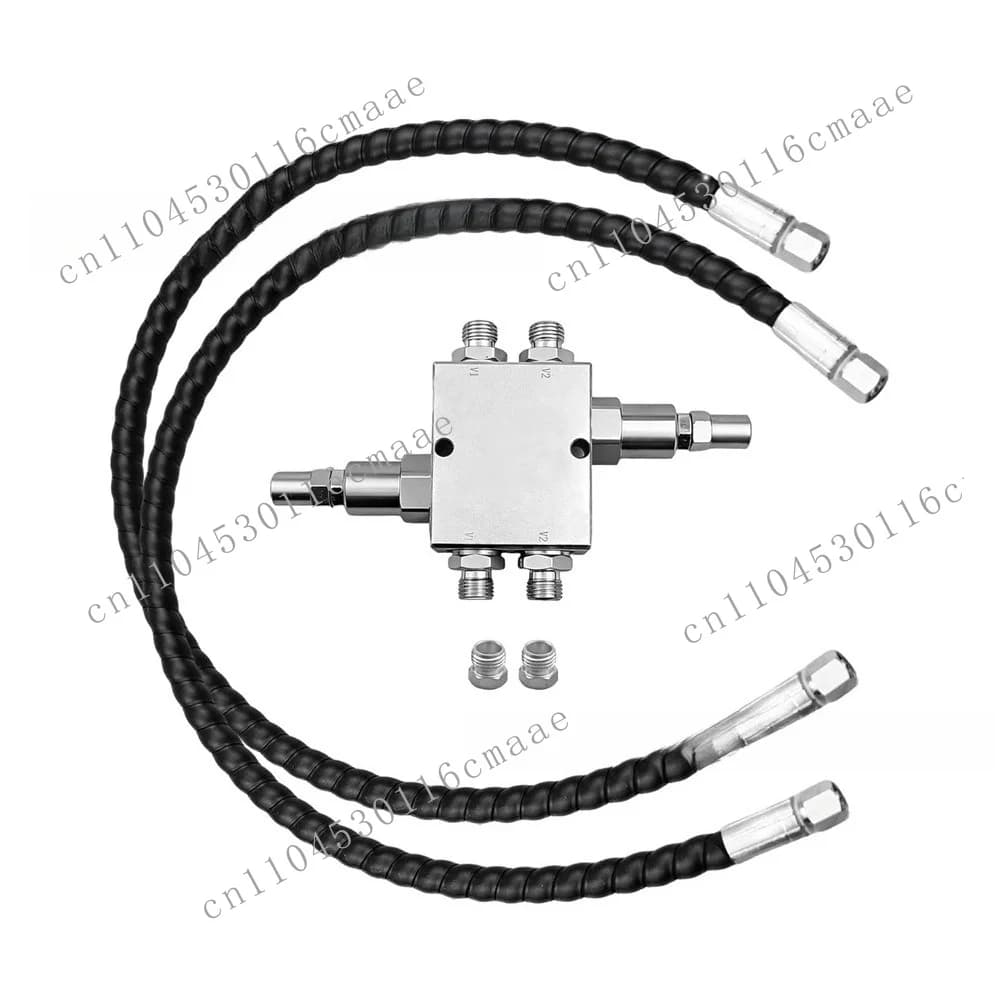 Pressure Rotary Motor Buffer Valve 1/4 "M14x1.5 Mini Excavator Buffer Valve Kit for Micro Excavation