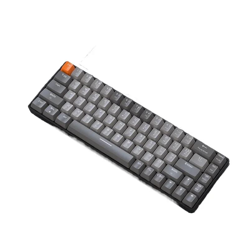 K68 Bluetooth wireless dual-mode Russian mechanical keyboard Russian game hot-swappable keyboard Russian