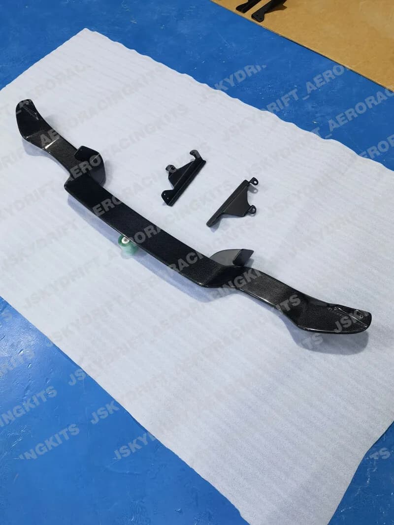 For Subaru wrx sti Rear Bumper Diffuser Spoiler Wing Lip carbon fiber