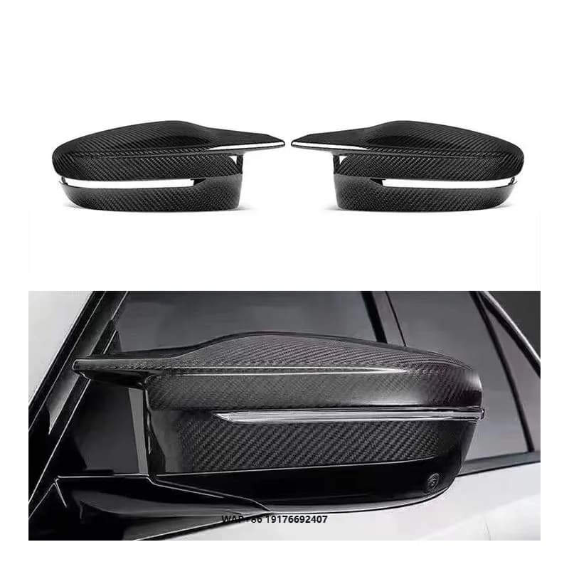 New 2 Series G42 M240 Dry Carbon Fiber Bumper with Exhaust Cutouts-Bolt-On Retrofit Upgrade & Universal Fitment