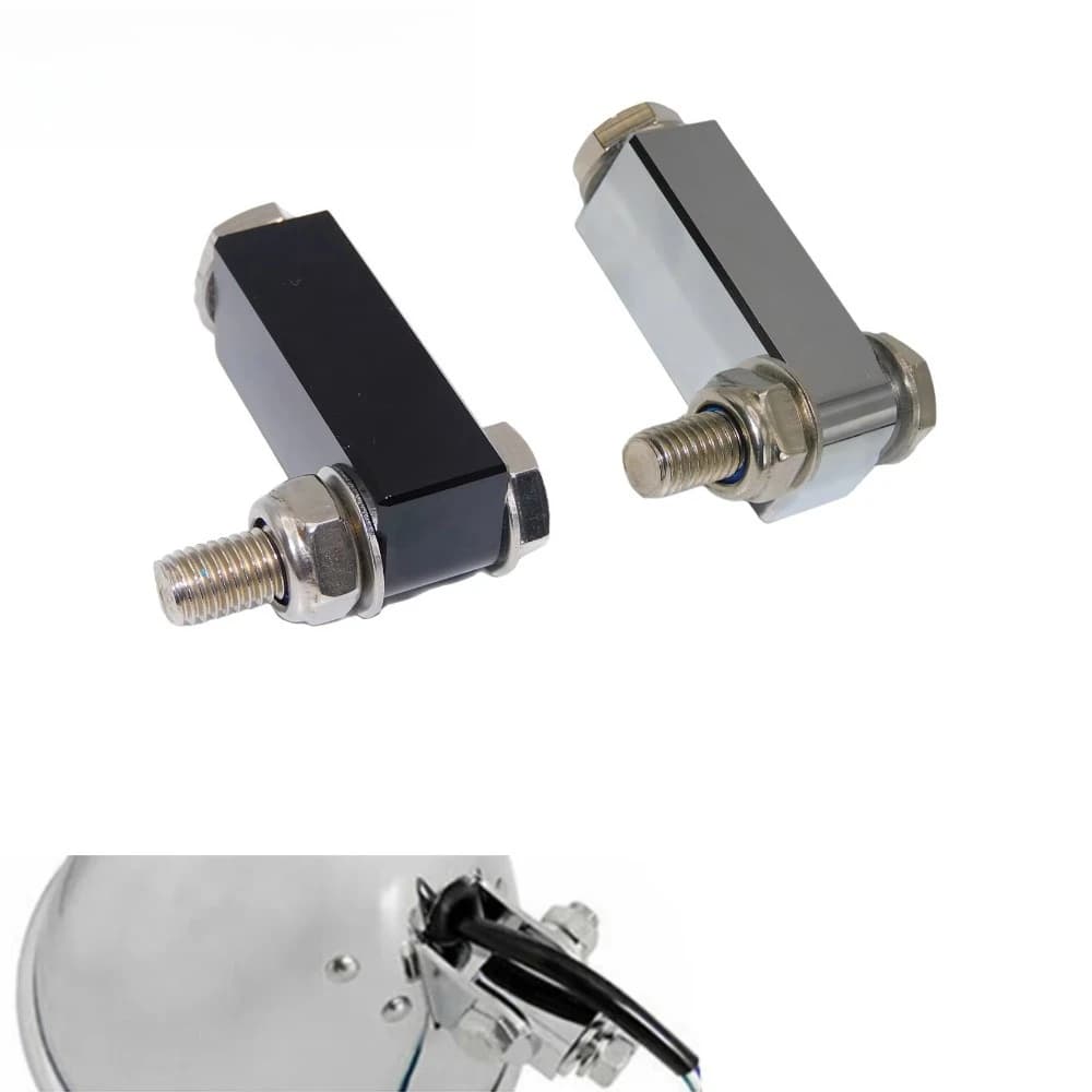 Soporte de extensión Universal para faro de motocicleta CNC para Harley Dyna Breakout Wide Glide FXW FXST Rocker C Softail