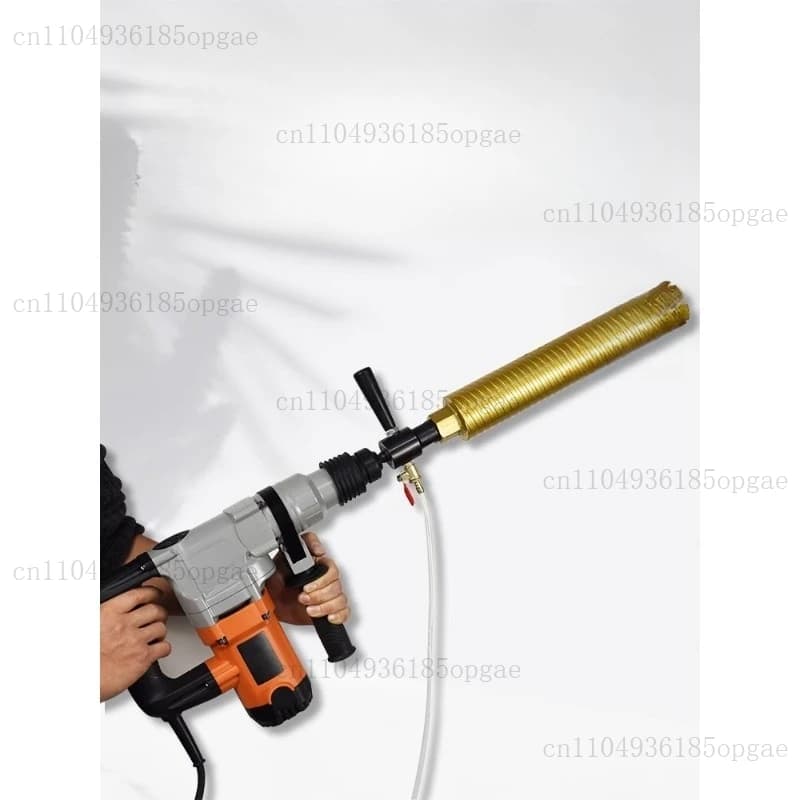 Convert water drill bit Electric drill plus water connecting rod