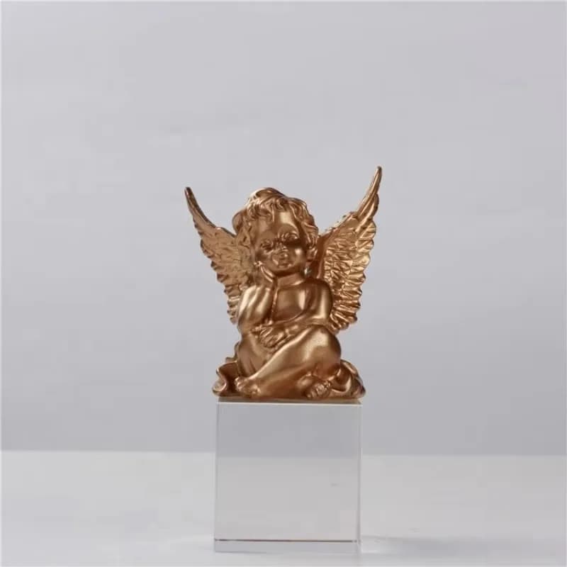 Resin Little Angel Figure Statue Figurine Sculpture Desktop Gift Home Decoration
