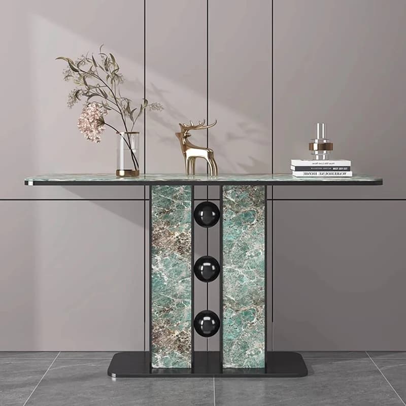 Unique Creative Entryways Table Italian Style Elegant Aesthetic Console Table Classic Trendy Schreibtisch Living Room Furniture