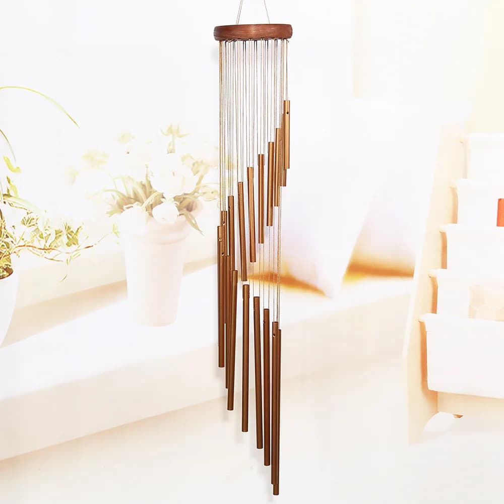 ZML wind chime pendant pine country home pendant ornament outdoor interior decoration