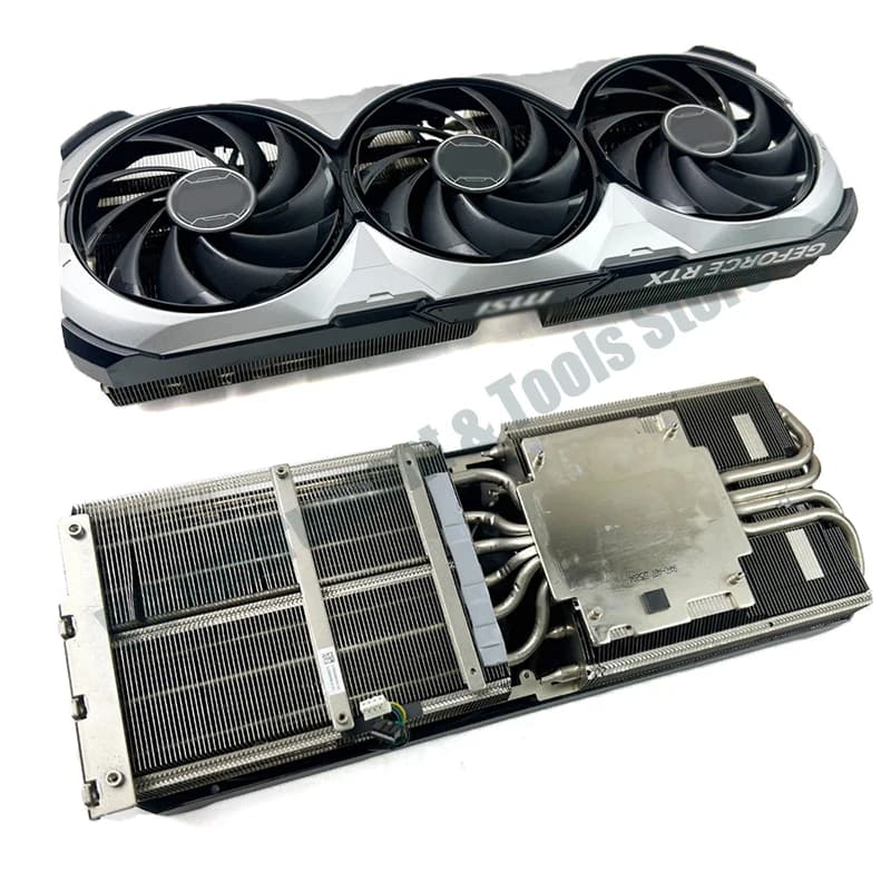 Heat sink 68*60mm Old Cooling Fan RTX4080 4090 VENTUS 3X GPU Cooler For MSI RTX 4080 RTX4090 VENTUS 3X 12G OC Graphics Card Fans