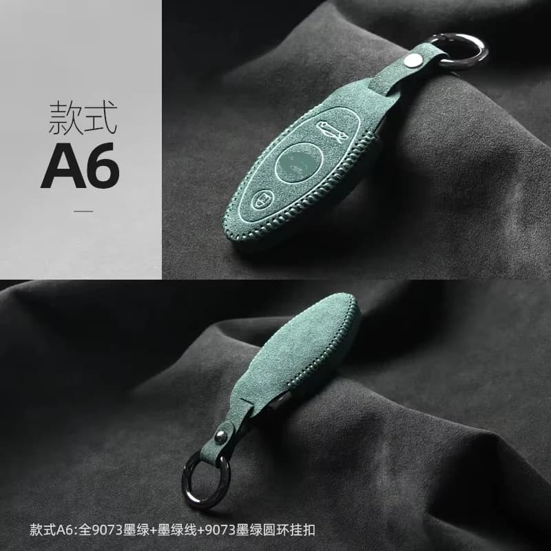 Customized High-end Suede Key Chains Key Case for Mclaren 720S GT 570 600LT 540C P1 Car Accessories