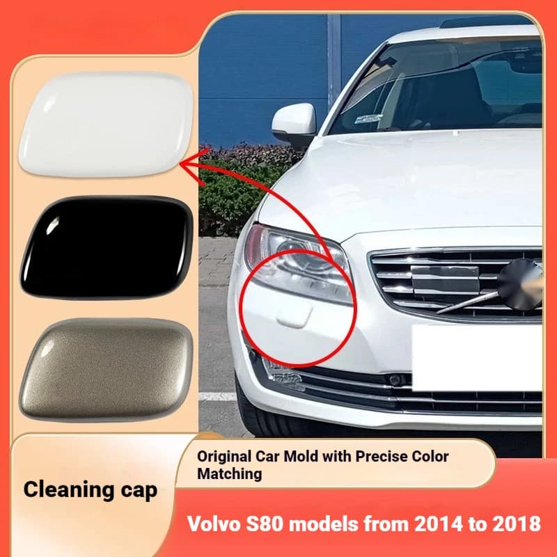 Suitable for 14-18 Volvo S80S80L wash covers, headlight wash covers, front bumper headlights, water spray covers