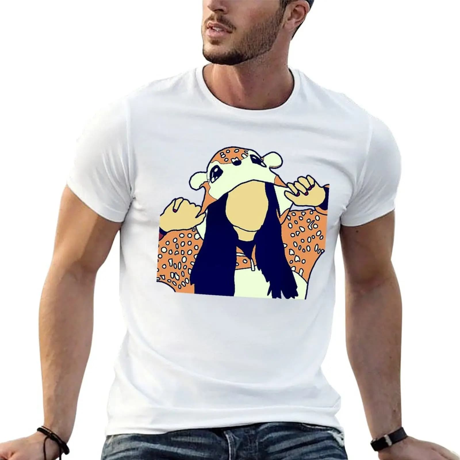 Laurenzside deer queen T-Shirt Short sleeve tee animal prinfor boys t shirt men 100℅ cotton