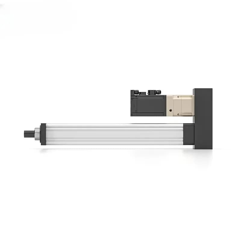 Load 5.4KN Stroke 50mm Adjustable Speed Servo Electric Cylinder 400W 3000rpm Motor IP66 Rated Jst s2 Model 5mm Lead Screw