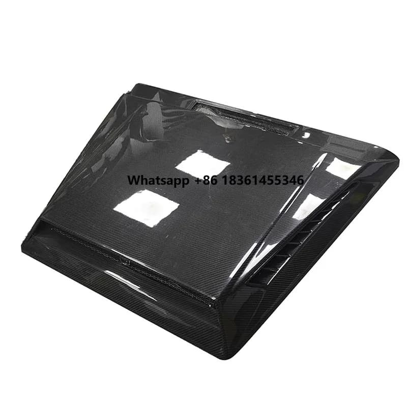 For  G-Class W463 G300/G500/G55/G63 B900 Style Carbon Fiber Engine Hood (Ventilated, Modified Part)