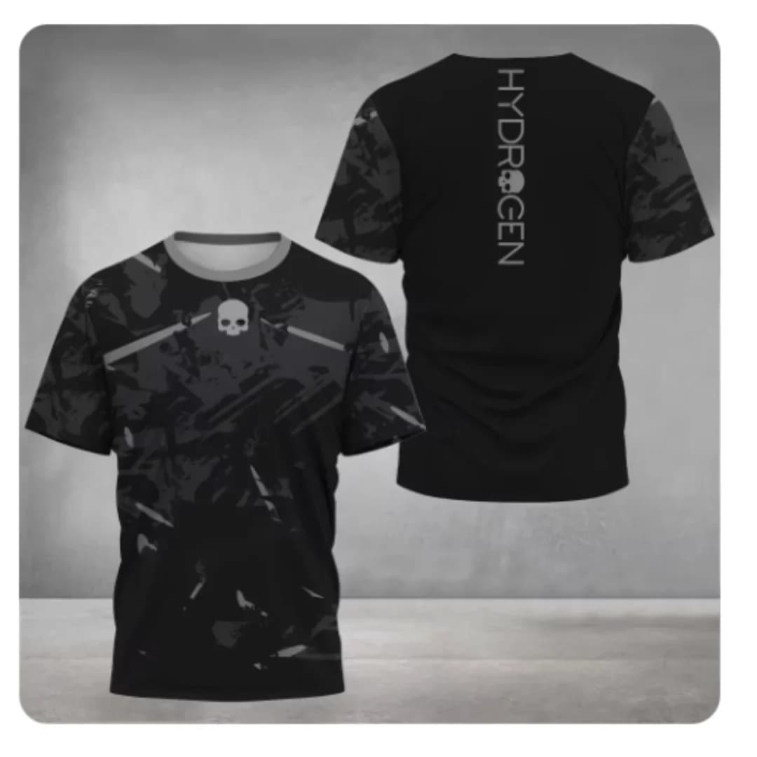 Men's Quick Dry Sports T-Shirt Breathable Sneakers Badminton Running Sports Clothes Summer New Casual Loose Short Sleeve T Shirt