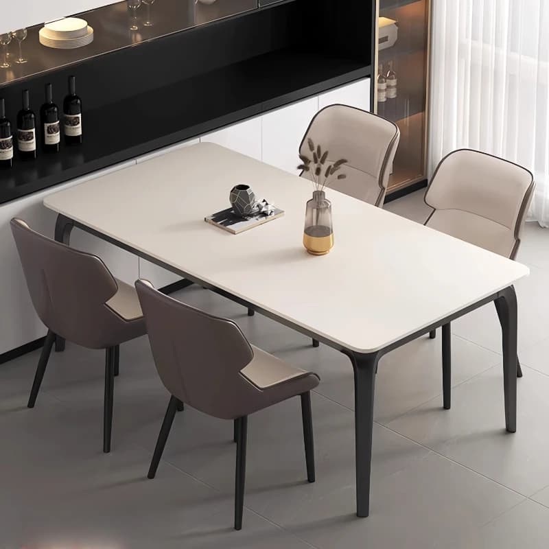 Japanese Italian Dining Tables Wooden Black Dinette Luxury Dining Tables Modern Wood Mesas De Restaurante Home Furniture