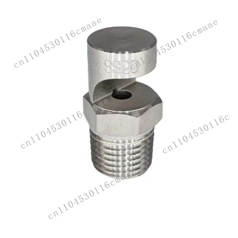 W Type Stainless Steel Wide Angle Deflection Flat Fan Nozzle New Conditions for Farm Air Purification and Washing
