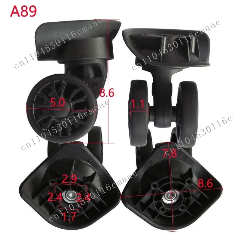 trolley case suitcase luggage wheels casters luggage accessories universal wheel hard case wheels