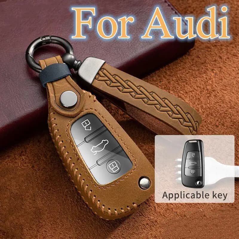 New Soft TPU Car Key Case Cover Holder for Audi A1 A3 A6 A6L Q2 Q3 Q7 TTS R8 S6 RS3 Key Protection Shell Fob Car Accessories