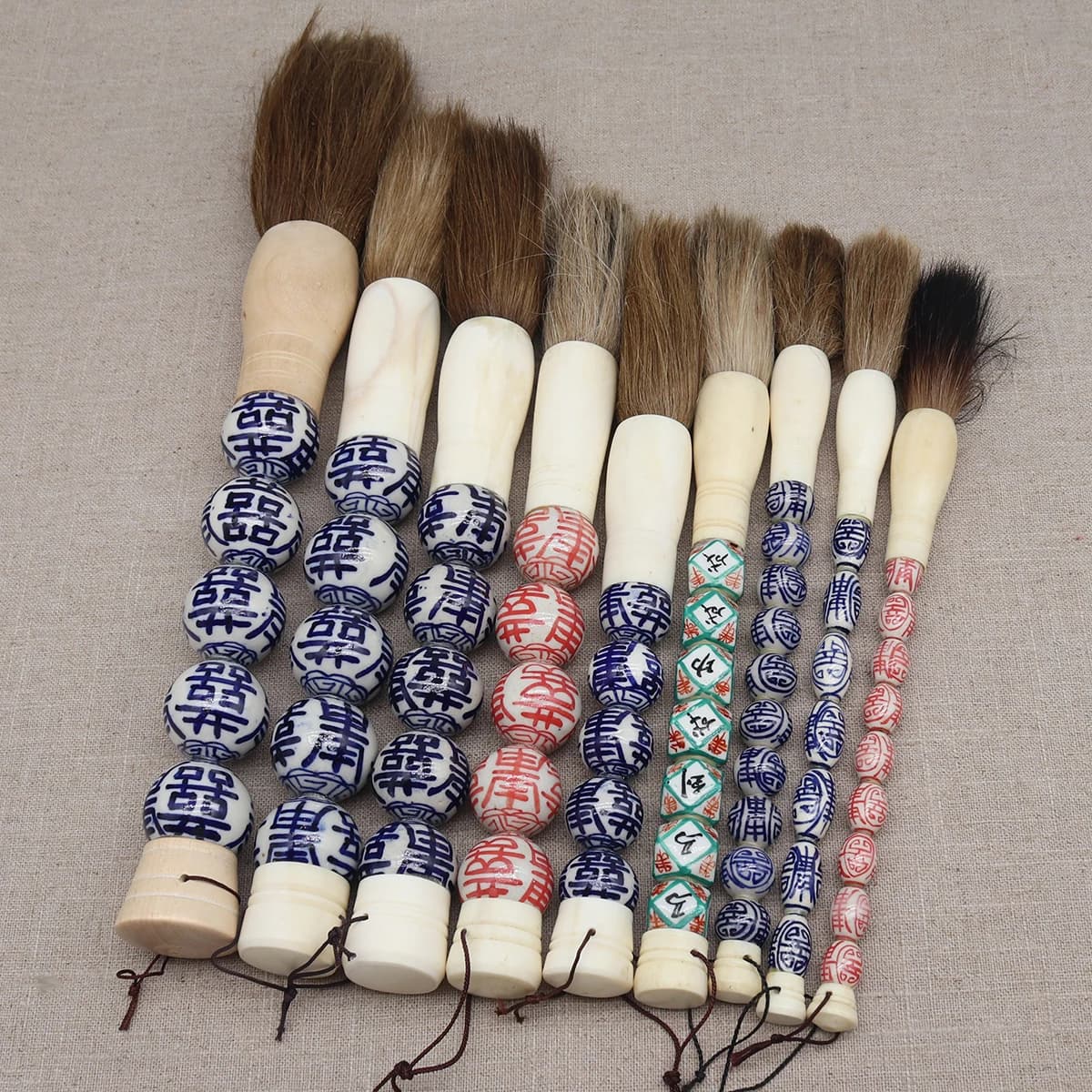 Decorative Calligraphy Brush, Wall Hanging, Table Accessory