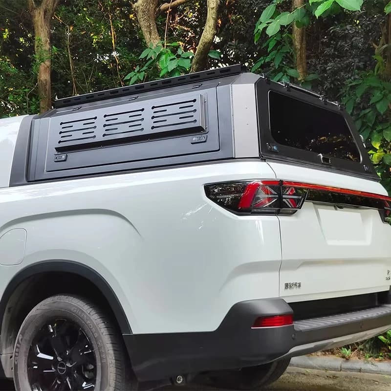 Heavy-Duty Waterproof Aluminum Hardtop Tonneau Canopy - for RD6  Radar/Riddara Pickup