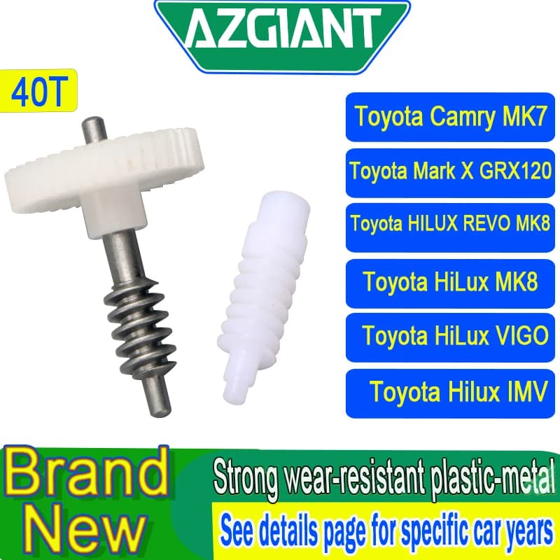 AZGIANT Car Power folding side view mirror New Gears For Toyota Camry MK7 Mark X GRX120 HILUX REVO MK8/VIGO/IMV Interior Parts