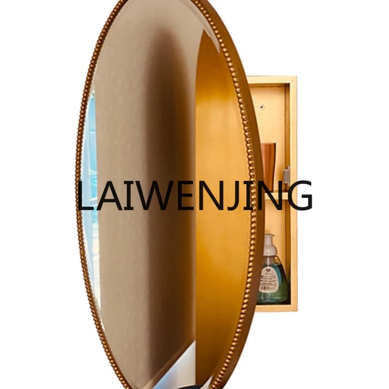 RWJ Cabinet French Oval Bathroom Wall Wash Bathroom Mirror Box