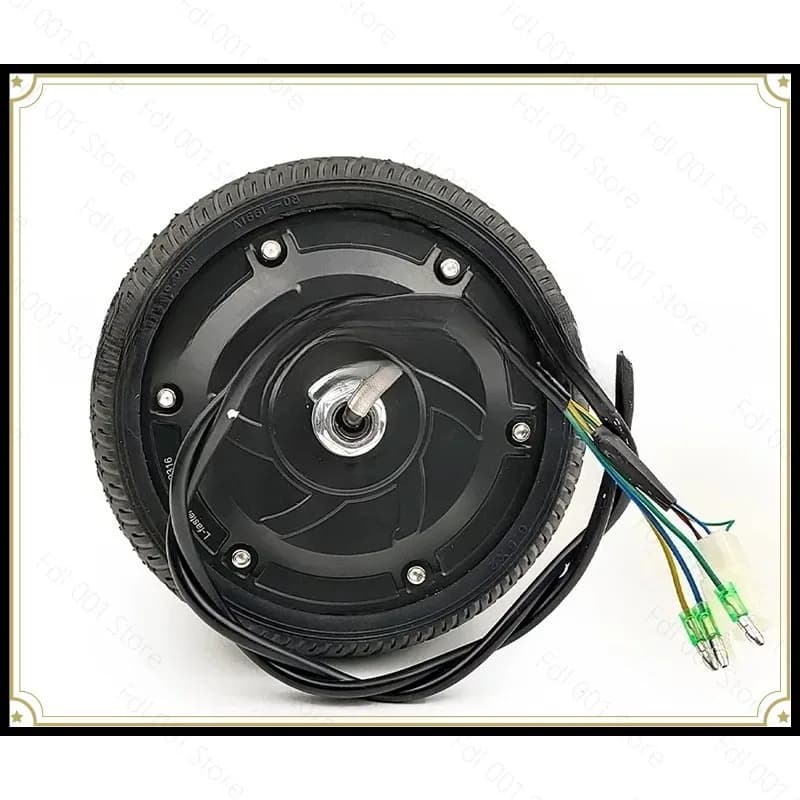 6.5 inch solid wheel scooter motor 24V/36V48V/350W toothless electric scooter motor