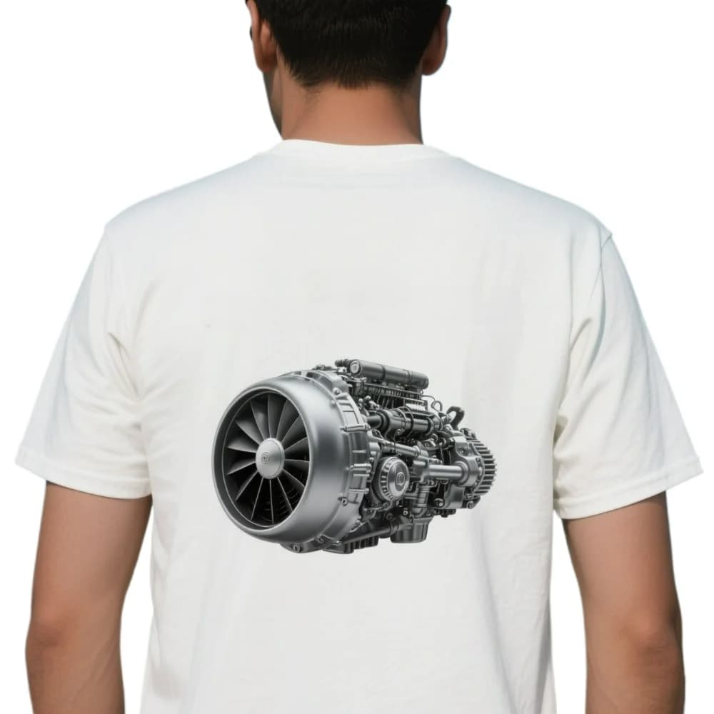 Boxer Engine. Fashion Design Turbo Fans T-Shirt. Summer Cotton Short Sleeve O-Neck Men's T Shirt New S-3XL